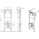 SET Унитаз подвесной с инсталляцией Cersanit Delfi+Vector Actis SET Унитаз подвесной с инсталляцией Cersanit Delfi+Vector Actis